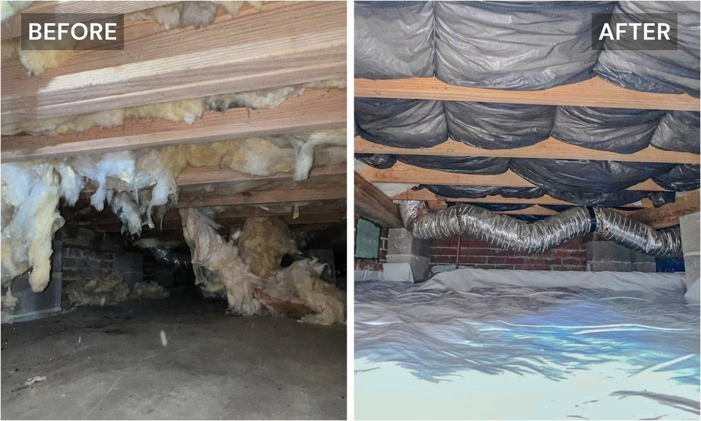 Crawl space work