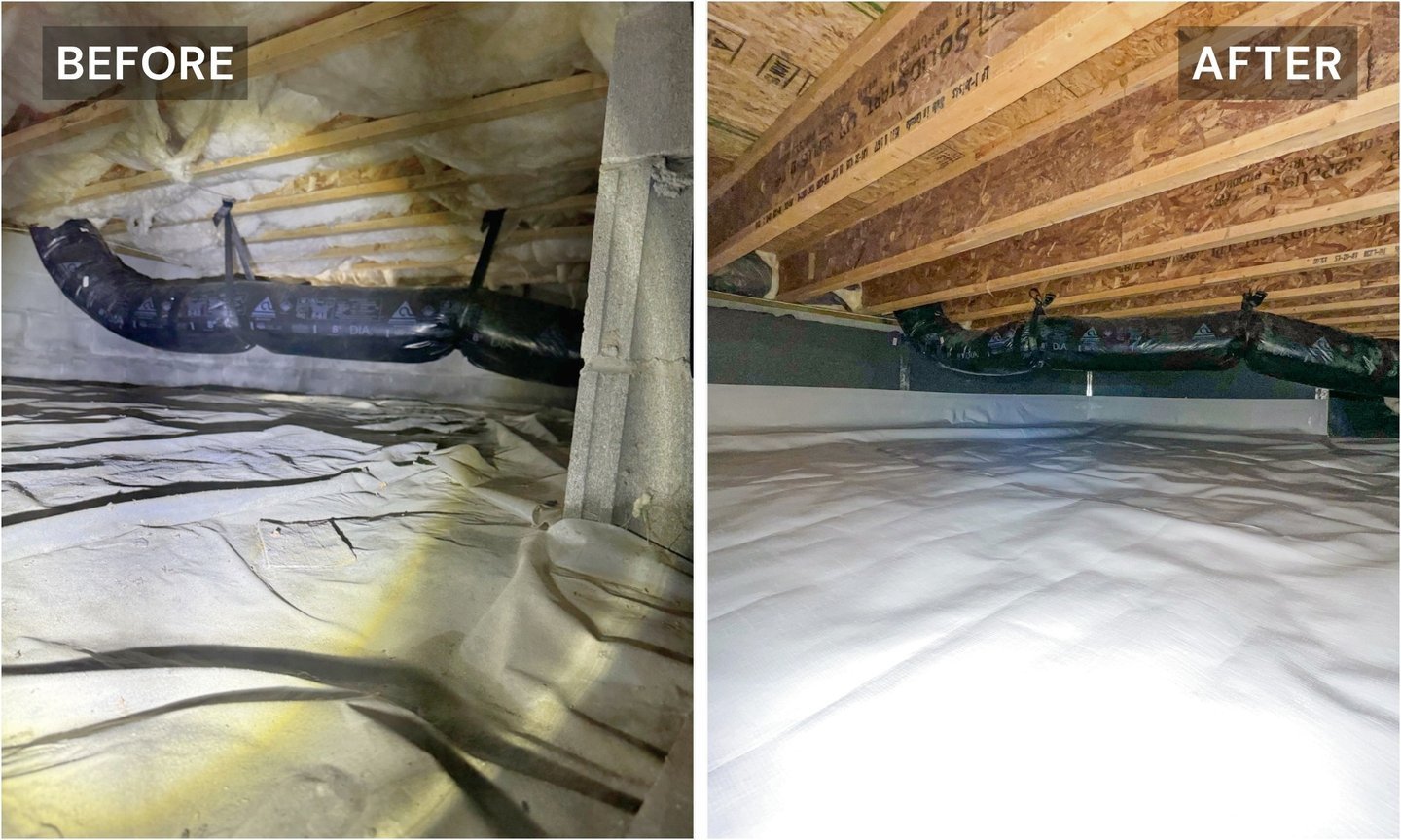 Crawl space work