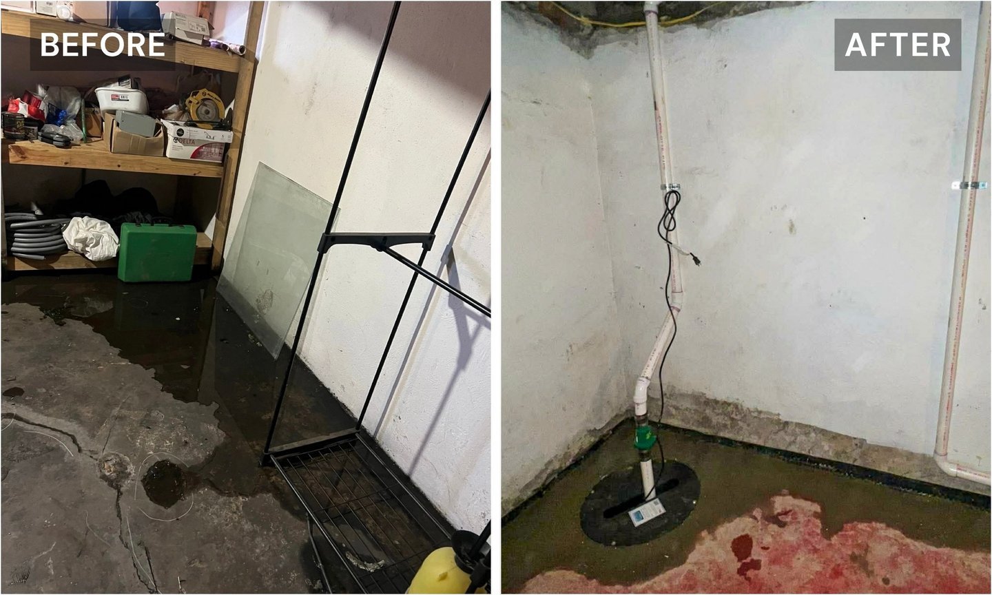 Crawl space work