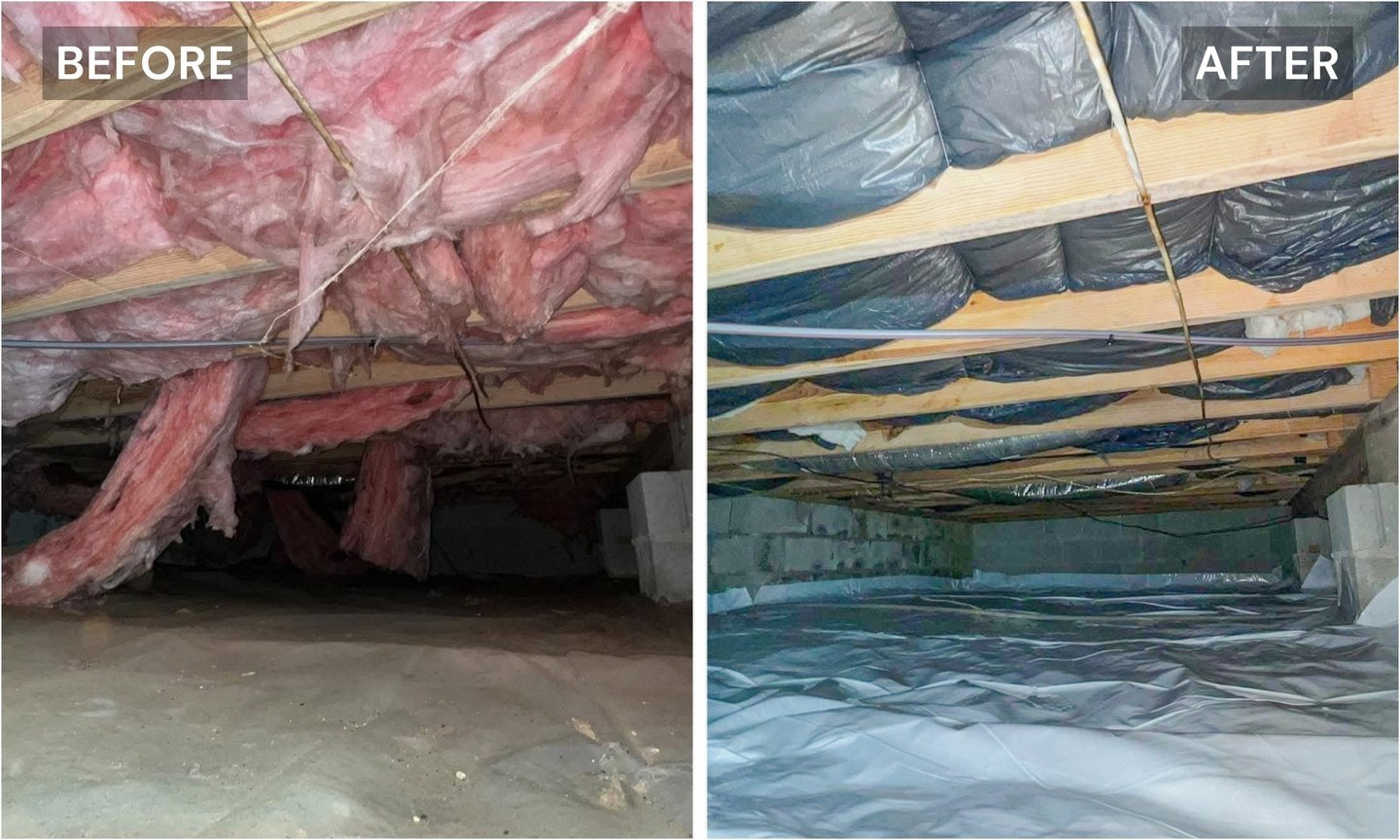 Crawl space work