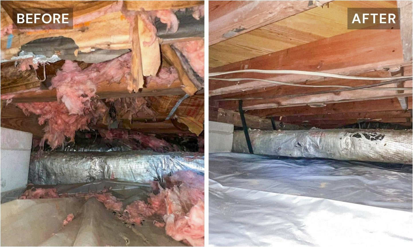 Crawl space work