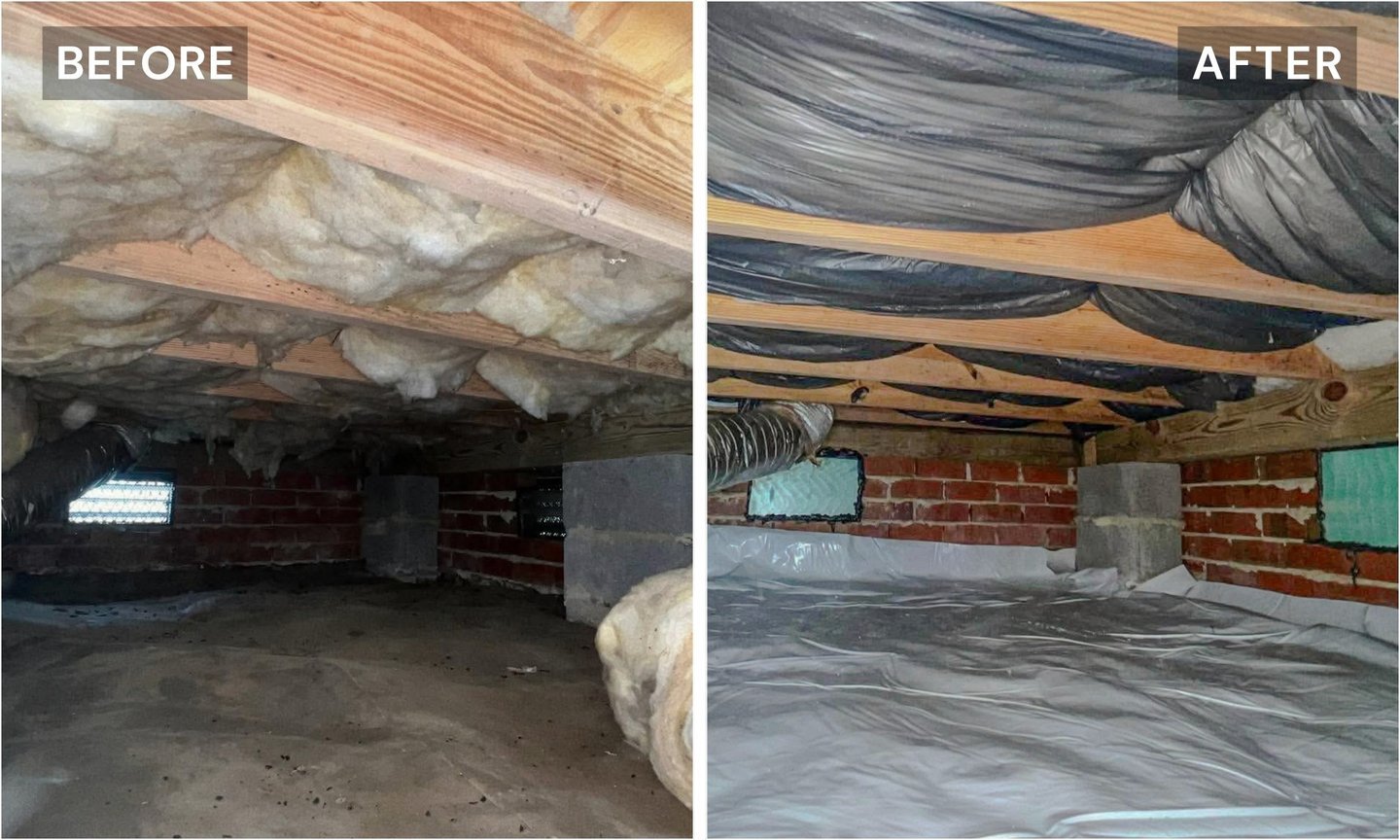 Crawl space work