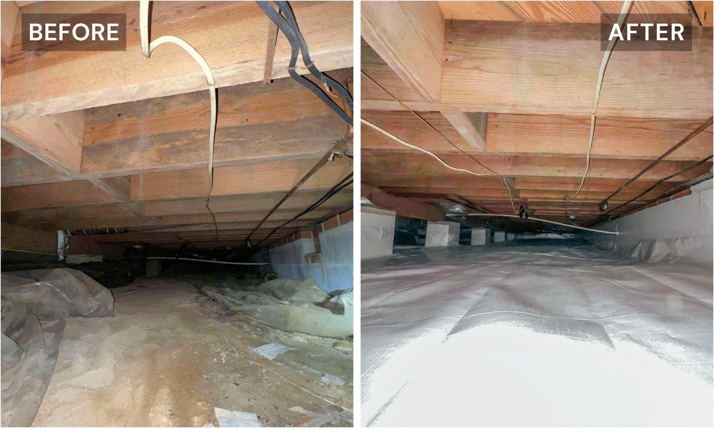 Crawl space work
