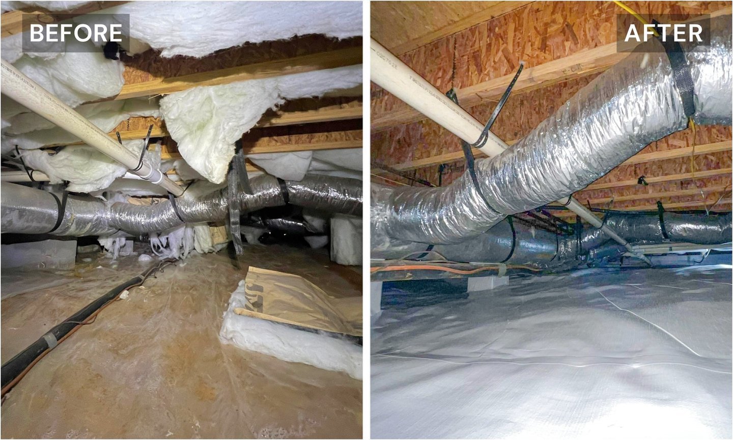 Crawl space work
