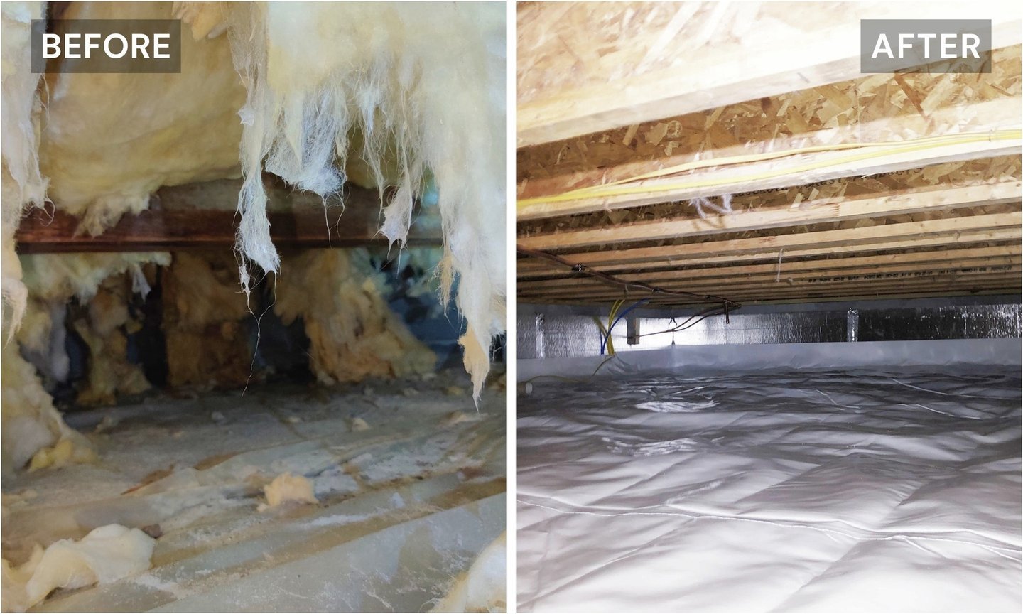 Crawl space work
