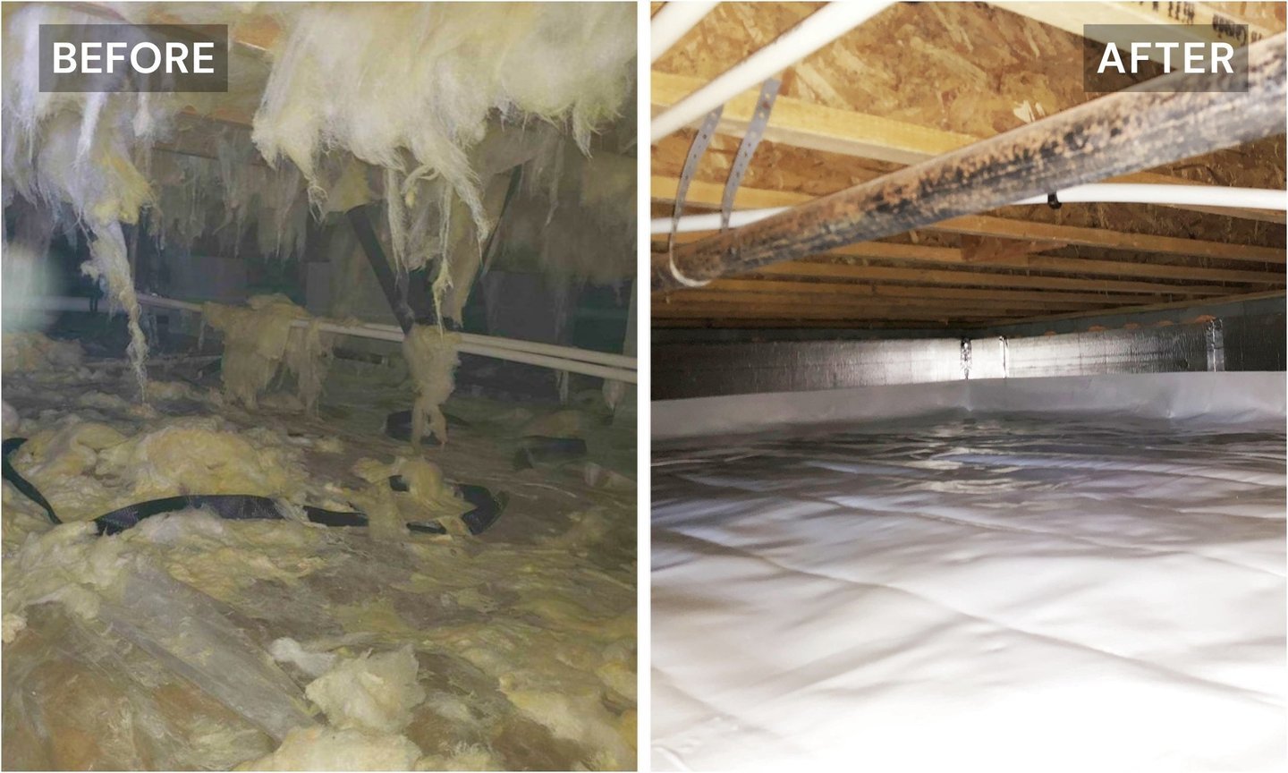 Crawl space work