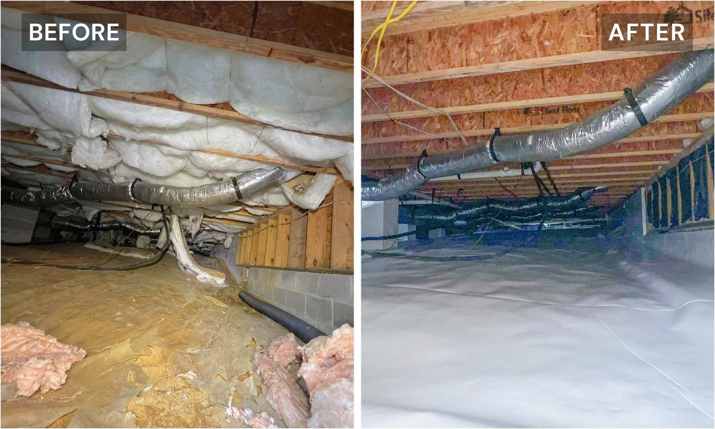 Crawl space work
